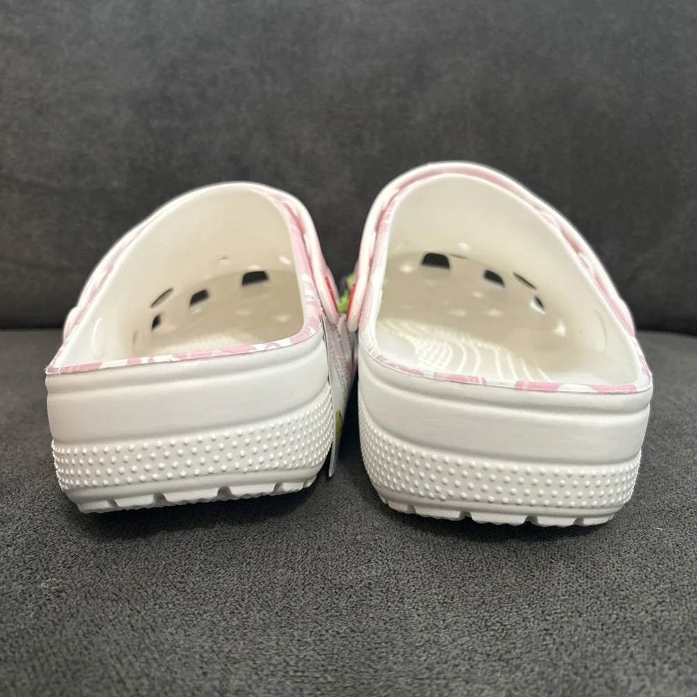 Crocs Pokemon Jigglypuff Clog Men 10 Pink Marble Classic Clog Jibbitz 210243-90H